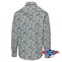 SAS_ACE - This Western shirt features a detailed...