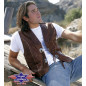 SAS_ALAMO - Veste noble en vachette en pur cuir...