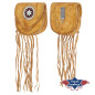 SAS_ANOKI beige - Charmante petite pochette en cuir. Il...