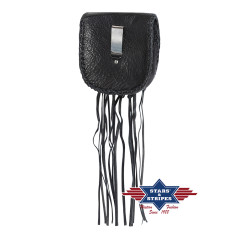 SAS_ANOKI black - Charmante petite pochette en cuir. Il...