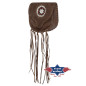 SAS_ANOKI brown - Charming little leather pouch. It is,...