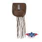 SAS_ANOKI brown - Charmante petite pochette en cuir. Il...