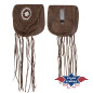 SAS_ANOKI brown - Charmante petite pochette en cuir. Il...