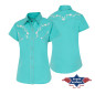SAS_AVERY - Magnifique blouse western à manches courtes...