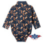 SAS_BABY COWBOY - Charmante grenouillère pour bébé avec...