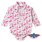 SAS_BABY COWGIRL - Charming baby bodysuit with long...