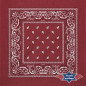 SAS_BANDANA-01 - bordeaux - The bandana is made of 100%... (Pack of 12)