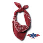 SAS_BANDANA-01 - bordeaux - The bandana is made of 100%... (Pack of 12)