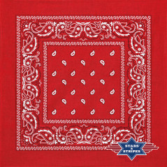 SAS_BANDANA-02 - red - Le bandana en 100% coton, avec... (Lot de 12)