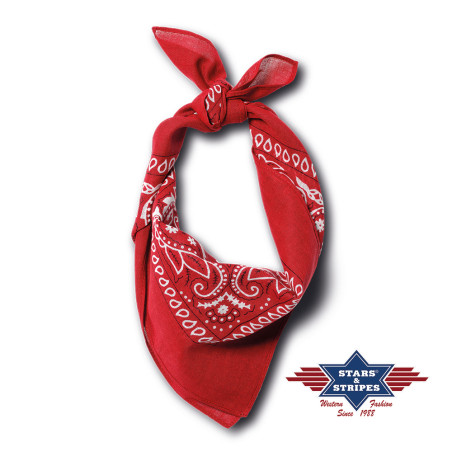 SAS_BANDANA-02 - red - Le bandana en 100% coton - Soul Rebel E-Shop