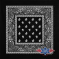 SAS_BANDANA-03 - black - The bandana is made of 100%... (Pack of 12)