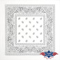 SAS_BANDANA-04 - white - The bandana is made of 100%... (Pack of 12)