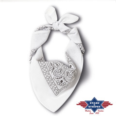 SAS_BANDANA-04 - white - Le bandana en 100% coton - Soul Rebel E-Shop