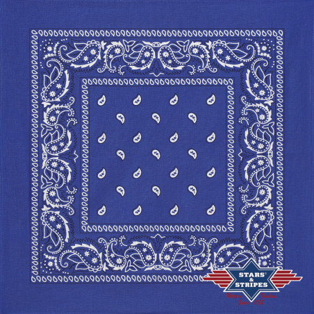 SAS_BANDANA-07 - Royal blue - Le bandana en 100% coton,... (Lot de 12)