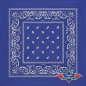 SAS_BANDANA-07 - Royal blue - Le bandana en 100% coton,... (Lot de 12)