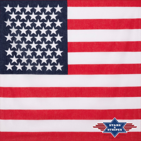 SAS_BANDANA-12 - USA 1 - Le bandana en 100% coton, avec... (Lot de 12)