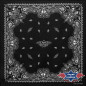 SAS_BANDANA-15 - black - Le bandana en 100% coton, avec... (Lot de 12)