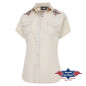 SAS_BETTY - Extraordinary western blouse in beige with...