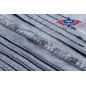 SAS_BLUE - Ce chemisier en jean fluide avec nervures...