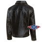 SAS_BRANDO - Veste en vachette robuste en look très...