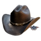 SAS_BRONX - Light straw hat, black, and a high-quality...