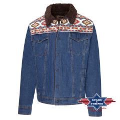 SAS_BULLOCK - Short western denim jacket - Soul Rebel E-SHop