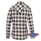 SAS_CASSIDY - This softly draped Western blouse stands...