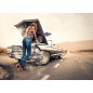 SAS_CATE - Chemisier western à carreaux avec des...