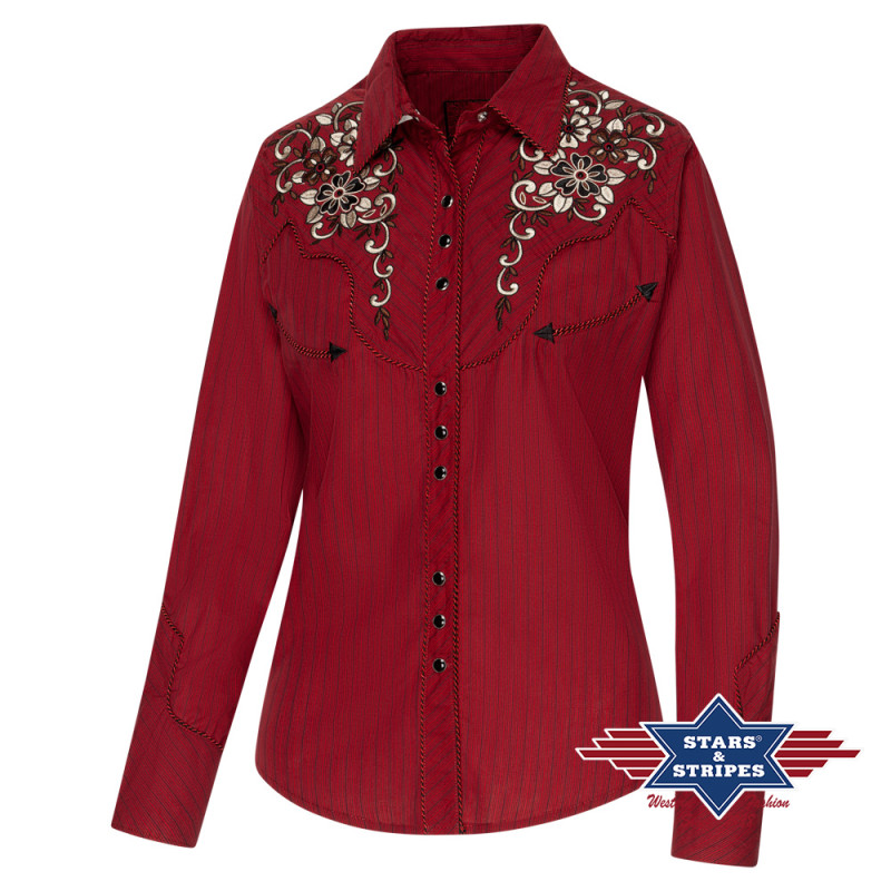 SAS_CATHERINE - Exquisite western blouse with great...