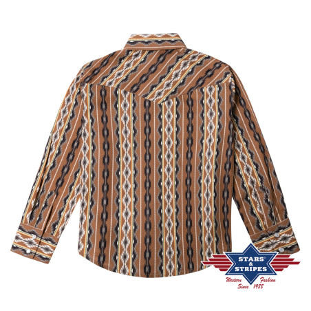 SAS_CHARLIE - This charming children's Western shirt...