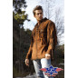 SAS_CROCKETT - High-quality chamois tanned deerskin...