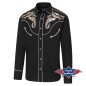 SAS_DIXON - Exquise chemise western avec une magnifique...