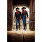 SAS_DOLLY - Exquisite black western blouse with red...