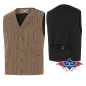 SAS_EARL - Authentic western old-style vest made of...