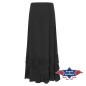 SAS_ELIZA - Asymmetric midi skirt in a boho style. The...