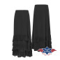 SAS_ELIZA - Asymmetric midi skirt in a boho style. The...
