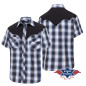 SAS_EVAN - This short-sleeve Western shirt impresses...