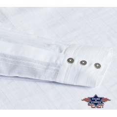 SAS_FARMER - Chemise en jacquard coupe large avec col...