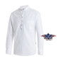 SAS_FARMER - Chemise en jacquard coupe large avec col...
