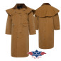 SAS_GOLDFIELD - Duster non huilé avec col en velour •...