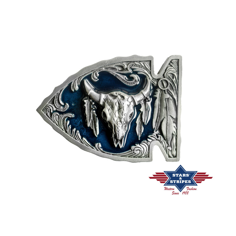SAS_GS-430 - Western Buckle with enamel effects and...