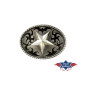 SAS_GS-440 - Elaborate Western belt buckle with enamel...