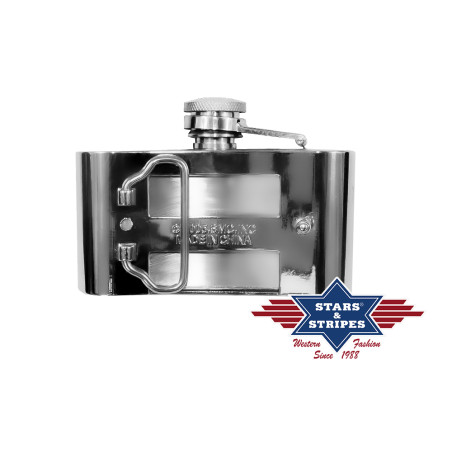 SAS_GS-510 - Texas Belt Buckle with removable Hip Flask