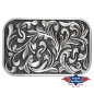 SAS_GS-606 - Western belt buckle with beautiful floral...