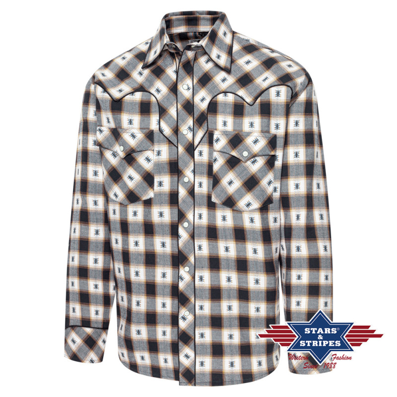 SAS_GUS - This Western shirt stands out with a bold...