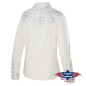 SAS_HAILEY - Exquisite white western blouse.Western...