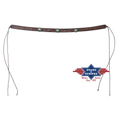 SAS_HB-45 - Decorative hat band with attached faux...