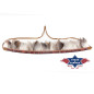 SAS_HB-54 - Decorative faux leather hatband with...