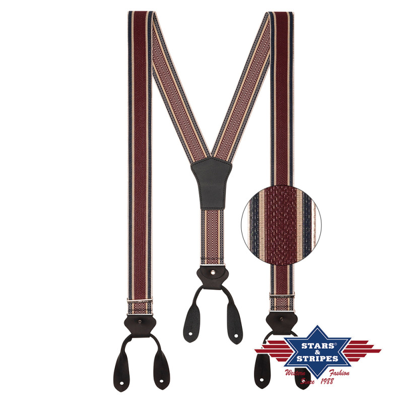 SAS_HT-11 - Western suspenders to button on oldstyle pants.