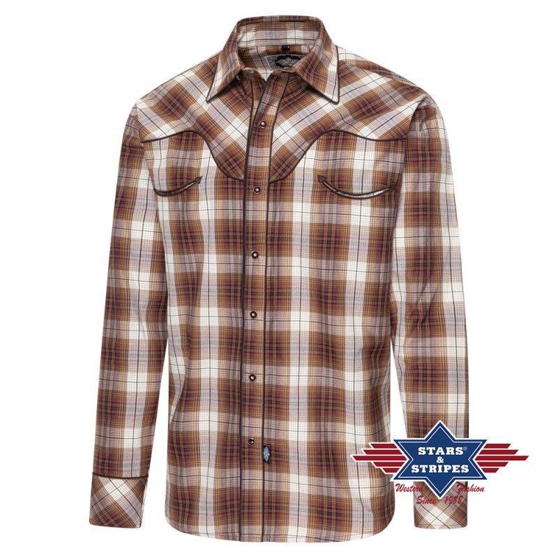 SAS_ISAAC - Cette chemise western se distingue par un...